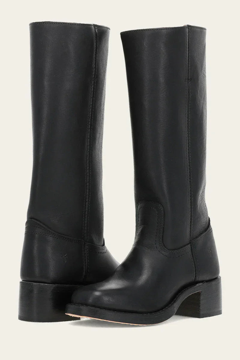 Premium Leather High Boots for Women – Sleek and Refined