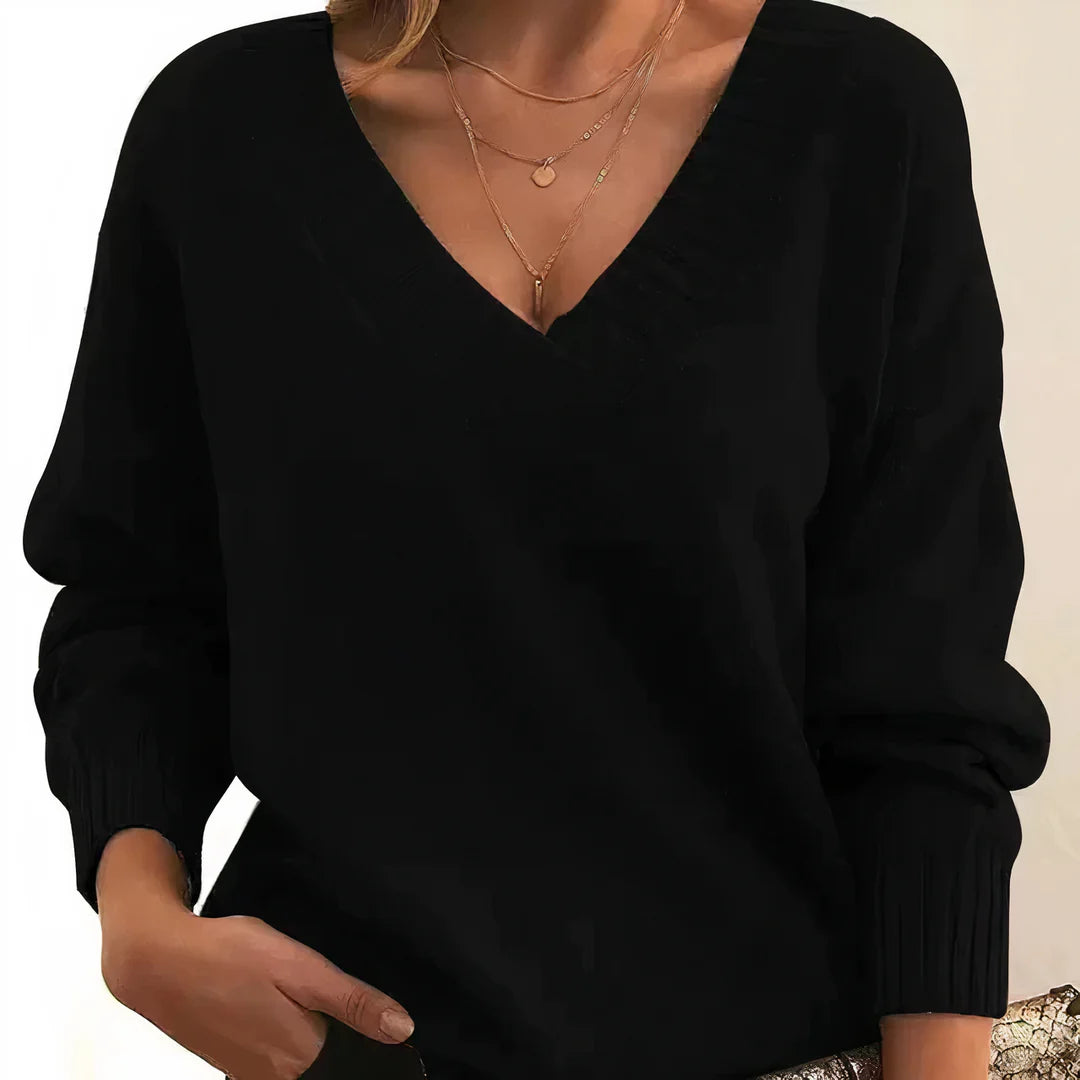 Soft Cashmere Pullover Sweater for Women – Cozy and Elegant