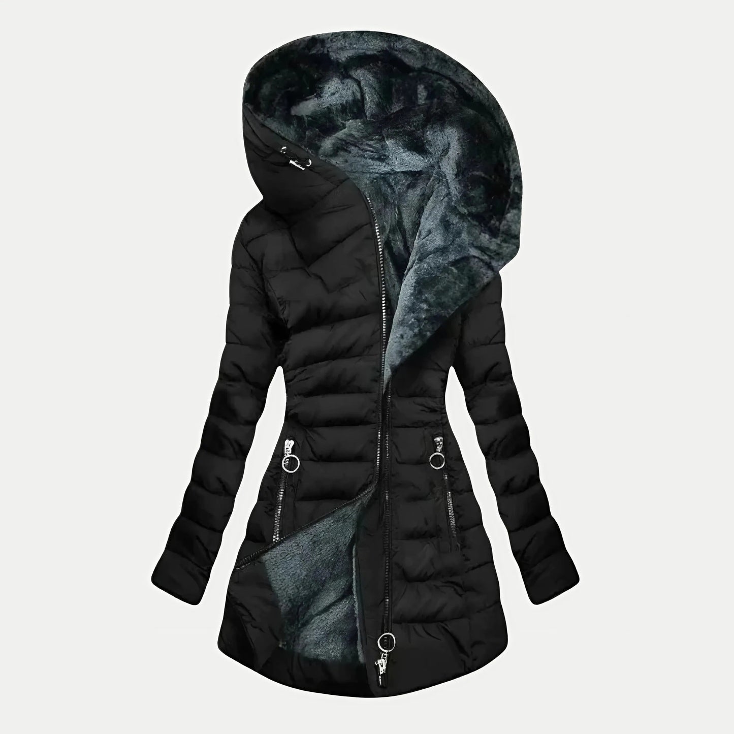 Winter Coat with Soft Fleece Lining – Warmth and Elegance