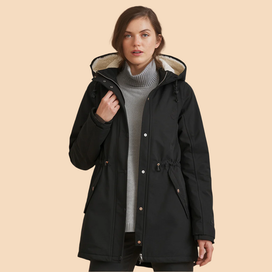 Premium Long Winter Coat for Women – Elegant and Cozy