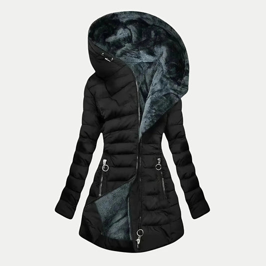Winter Coat with Soft Fleece Lining – Warmth and Elegance